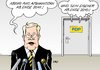 Cartoon: Westerwelle (small) by Erl tagged westerwelle,außenminister,fdp,afghanistan,abzug,2011,vorsitz,chef,problem,rückzug,verschwörung