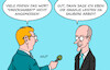 Cartoon: Wie man s macht ... (small) by Erl tagged politik,kanzler,merz,krieg,israel,iran,israelis,drecksarbeit,begriff,unangemessen,wort,wortwahl,karikatur,erl