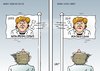 Cartoon: Wind (small) by Erl tagged angela,merkel,bundeskanzlerin,cdu,vorsitzende,richtung,kurs,2006,neoliberalismus,2011,sozialdemokratisierung,mindestlohn,fahne,fähnlein,wind,rechts,links