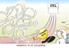 Cartoon: Zielgerade (small) by Erl tagged cdu,csu,fdp,schwarz,gelb,koalition,koalitionsverhandlungen,endspurt,ziel,zielgerade,luftballon