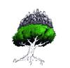 Cartoon: Civilization Tree (small) by robobenito tagged tree civilization nature science urban city drawing pen pencil green ecology technology growth planet dependence danger interdependent reliant trust coexistence necessity development critical
