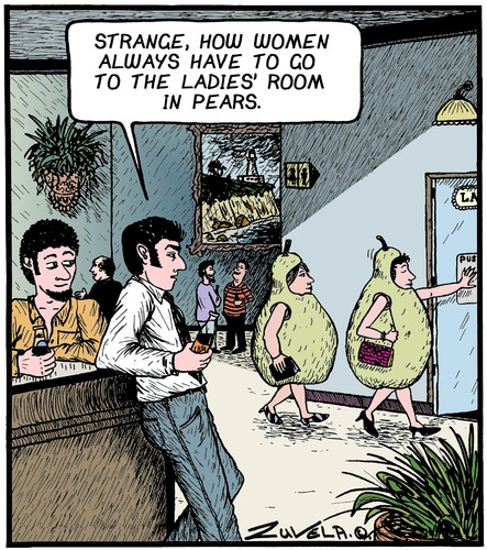 Going to the Ladies room Going to the Ladies room
