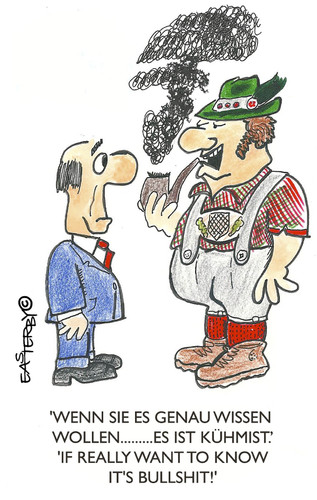 Cartoon: Bullshit (medium) by EASTERBY tagged smoking,health