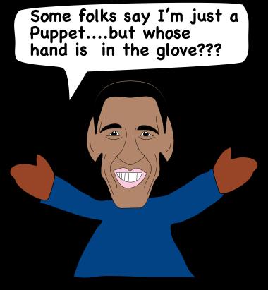 Cartoon: Puppet Obama (medium) by EASTERBY tagged president,usa