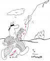 Cartoon: Bloody Kite (small) by EASTERBY tagged kiteflying