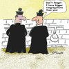 Cartoon: Congratulations Congregations (small) by EASTERBY tagged catholic church priests toilets