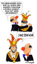 Cartoon: F..F..Fasching (small) by EASTERBY tagged fasching