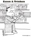 Cartoon: FOOD BOOK (small) by EASTERBY tagged books bookshop library foodbooks cookerybooks