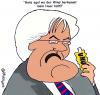 Cartoon: German Election 2009 (small) by EASTERBY tagged steinmeier politicks