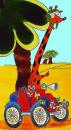 Cartoon: Giraffe on tour (small) by EASTERBY tagged animals