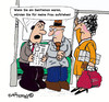 Cartoon: Herr Gentle (small) by EASTERBY tagged behaviour gentlemen