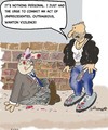 Cartoon: Keep our streets safe!!! (small) by EASTERBY tagged mugging streetfight robbery