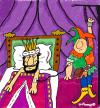Cartoon: Kings blood (small) by EASTERBY tagged kings jesters bloodtranfusions medical