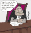 Cartoon: LAW IS LAW (small) by EASTERBY tagged judge,law