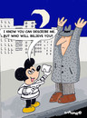 Cartoon: Mickey the mugger Mouse (small) by EASTERBY tagged mickey mouse street robbery