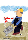 Cartoon: Road Signs 10 (small) by EASTERBY tagged road works signs