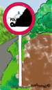 Cartoon: Road Signs 9 (small) by EASTERBY tagged road works signs