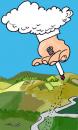 Cartoon: Smoke signals 3 (small) by EASTERBY tagged smoking