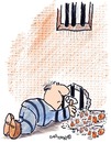 Cartoon: The big ESCAPE (small) by EASTERBY tagged covicts prison escaping