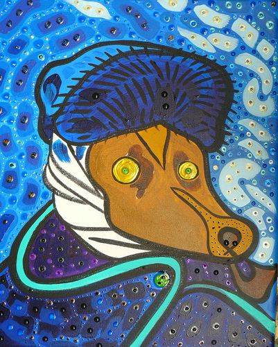 Cartoon: Vincent Van Dogh (medium) by Munguia tagged van,gogh,self,portrait,munguia,mango,costa,rica,parody,parodias,pinturas,famosas,famous,paint,art,collection