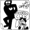 Cartoon: Clics Modernos Parody (small) by Munguia tagged charly,garcia,album,cover,parodies,dibujo,clics,modernos