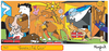 Cartoon: Guernica full color (small) by Munguia tagged picasso,guernica,munguia,full,color,chrismas