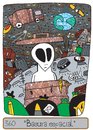 Cartoon: Space junk (small) by Munguia tagged garbage,outspace,aliens,ufo,junk,space,munguia,calcamunguias,costa,rica