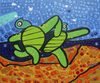 Cartoon: Turtles on the beach (small) by Munguia tagged turtle,picasso,beach,walk,run,running,dance,dancing,summer,munguia,parodie,famous,paintings,parody