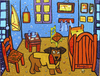 Cartoon: Van Doghs Room (small) by Munguia tagged dog,van,gogh,dogh,room,munguia
