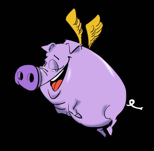 Cartoon: pig (medium) by Martin Hron tagged pig