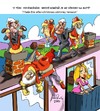 Cartoon: after chrismas (small) by Martin Hron tagged after,christmas