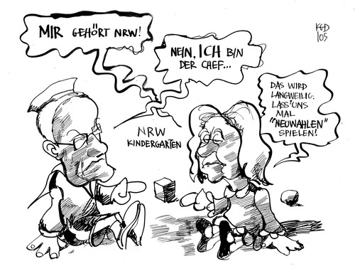 CDU und  SPD in NRW