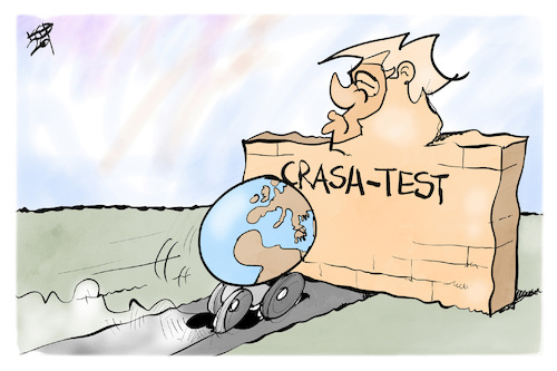 Crashtest für die Erde