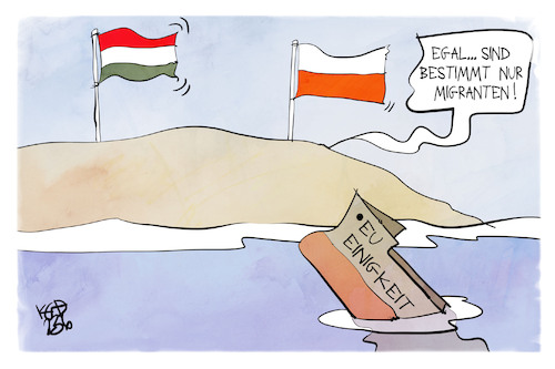 Cartoon: EU-Asylreform (medium) by Kostas Koufogiorgos tagged karikatur,koufogiorgos,eu,asylreform,schiff,migraten,untergang,flüchtlinge,karikatur,koufogiorgos,eu,asylreform,schiff,migraten,untergang,flüchtlinge
