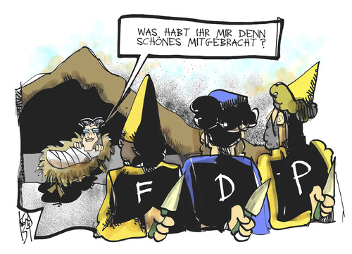 Cartoon: FDP (medium) by Kostas Koufogiorgos tagged fdp,rösler,dreikönigstreffen,partei,vorsitzender,politik,karikatur,kostas,koufogiorgos,fdp,rösler,dreikönigstreffen,partei,vorsitzender,politik,karikatur,kostas,koufogiorgos