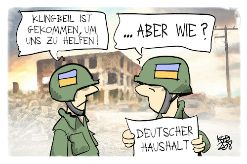 Klingbeil in der Ukraine