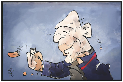 Cartoon: Mythos Varoufakis (medium) by Kostas Koufogiorgos tagged karikatur,koufogiorgos,illustration,cartoon,griechenland,varoufakis,rücktritt,bröckeln,finger,geste,politik,karikatur,koufogiorgos,illustration,cartoon,griechenland,varoufakis,rücktritt,bröckeln,finger,geste,politik