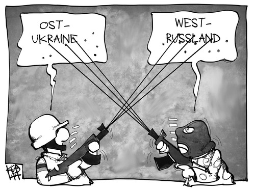 Ost-Ukraine vs. West-Russland