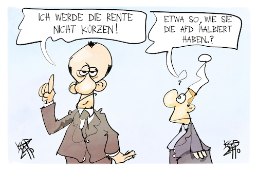 Rentenkürzung