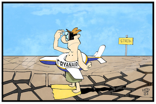 Ryanair-Piloten streiken