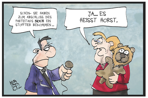 Seehofer bei Merkel