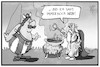Cartoon: 60 Jahre Asterix (small) by Kostas Koufogiorgos tagged karikatur,koufogiorgos,illustration,cartoon,asterix,uderzo,comic,geschichte,kultur,kunst,obelix,miraculix,druide,zaubertrank