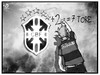 Cartoon: 7 Gegentore (small) by Kostas Koufogiorgos tagged karikatur,koufogiorgos,illustration,cartoon,brasilien,deutschland,fussball,wm,celacao,tor,sport,weltmeisterschaft