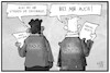 Cartoon: Abgasskandal (small) by Kostas Koufogiorgos tagged karikatur,koufogiorgos,illustration,cartoon,autoindustrie,maduro,wahl,korruption,abgasskandal,dieselgate,wirtschaft,betrug,demokratie