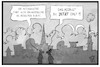 Cartoon: Abgasversuche (small) by Kostas Koufogiorgos tagged karikatur,koufogiorgos,illustration,cartoon,mensch,verkäufer,kunde,autohaus,autobauer,abgas,test,stickoxid,dieselgate,gesundheit