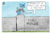 Cartoon: AfD-Ostalgie (small) by Kostas Koufogiorgos tagged karikatur,koufogiorgos,afd,ostalgie,ddr,mauer,zitat,grenze,nostalgie