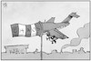 Cartoon: Afghanistan (small) by Kostas Koufogiorgos tagged karikatur,koufogiorgos,illustration,cartoon,chaos,afghanistan,kabul,flughafen,krieg,konflikt