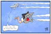 Cartoon: Air Berlin Insolvenz (small) by Kostas Koufogiorgos tagged karikatur,koufogiorgos,illustration,cartoon,air,berlin,airline,flugzeug,fluggesellschaft,insolvenz,pleite,geier,vogel,wirtschaft