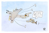 Cartoon: Air Defender 2023 (small) by Kostas Koufogiorgos tagged karikatur,koufogiorgos,defender,flug,reise,urlaub