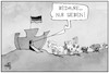 Cartoon: Arche Deutschland (small) by Kostas Koufogiorgos tagged karikatur,koufogiorgos,illustration,cartoon,noah,arche,evakuierung,sieben,afghanistan